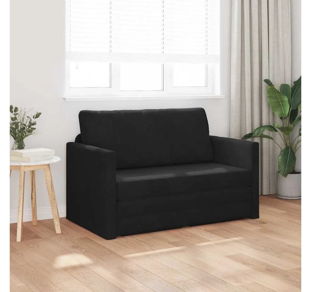 vidaXL Schlafsofa Schwarz Samt Modernes Sofa-Bett - Bild 3
