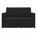 vidaXL Schlafsofa Schwarz Samt Modernes Sofa-Bett Bild 5