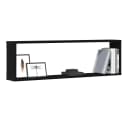 vidaXL Würfelregal Schwarz Eichen-Optik Bild 4