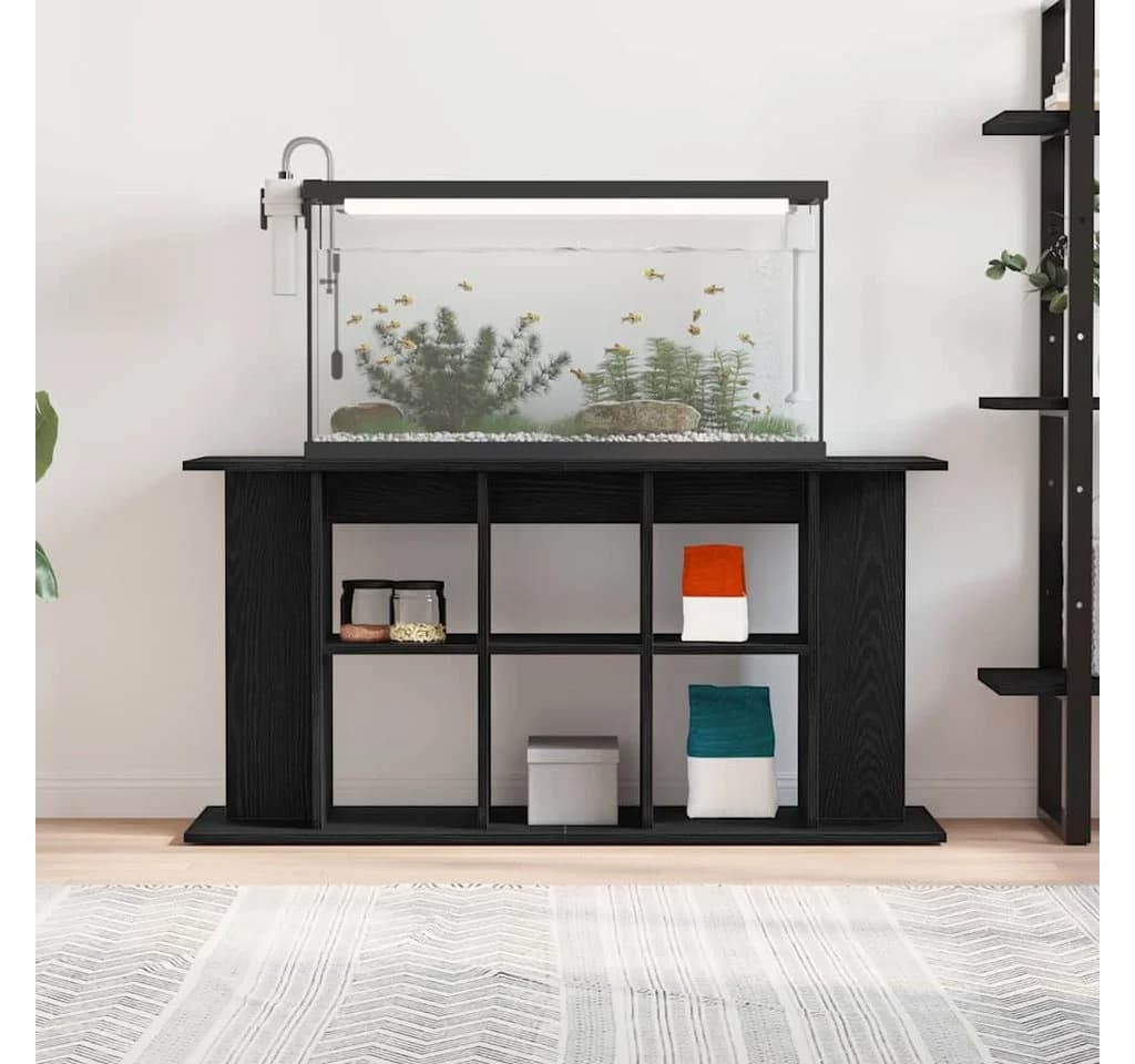 vidaXL Aquariumunterschrank Schwarzeiche Holzwerkstoff - Bild 3