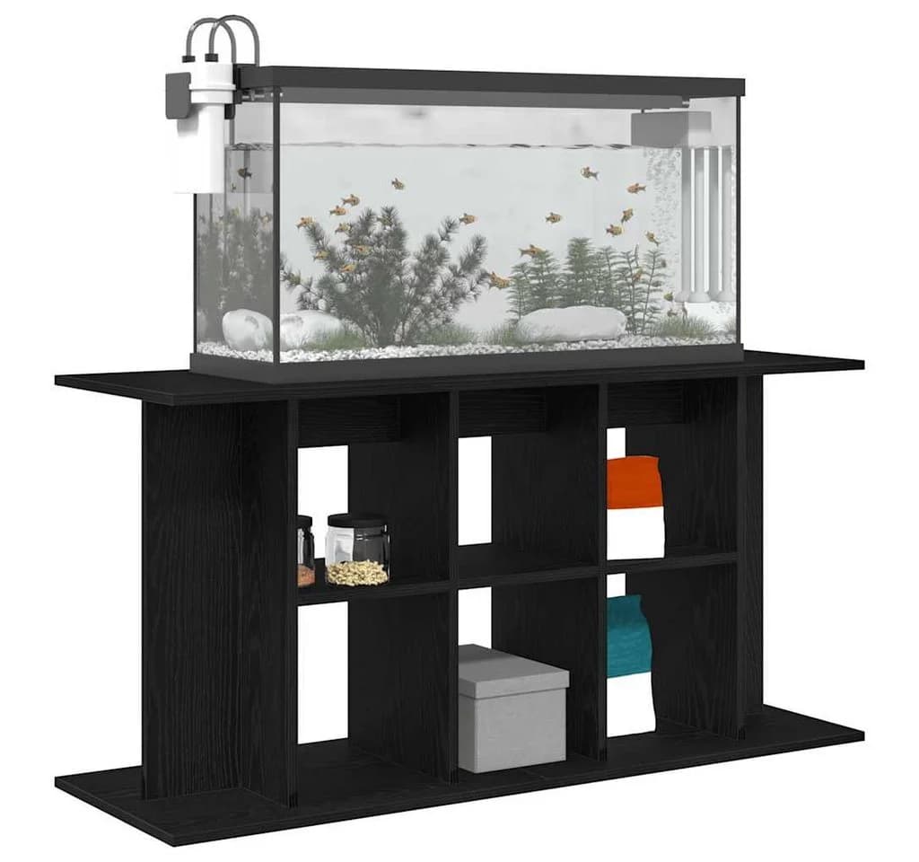 vidaXL Aquariumunterschrank Schwarzeiche Holzwerkstoff - Bild 4