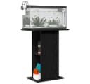 vidaXL Aquariumständer Schwarz Eichen-Optik Bild 4