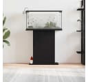 vidaXL Aquariumunterschrank Schwarze Eiche Bild 3