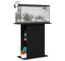vidaXL Aquariumunterschrank Schwarze Eiche Bild 4