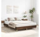 vidaXL Bettgestell Braun Eichen-Optik 140x200 cm Bild 3