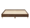 vidaXL Bettgestell Braun Eichen-Optik 140x200 cm Bild 5