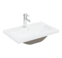 vidaXL Badezimmerschrank mit Einbaubecken und Wasserhahn Weiß/Artisan-Eiche Bild 4