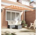 vidaXL Markisenersatzstoff Gelb Orange 330x195 cm Polyester Bild 3