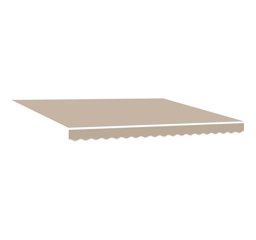 vidaXL Markisenersatzstoff Beige 4x3m UV-beständig - Bild 2