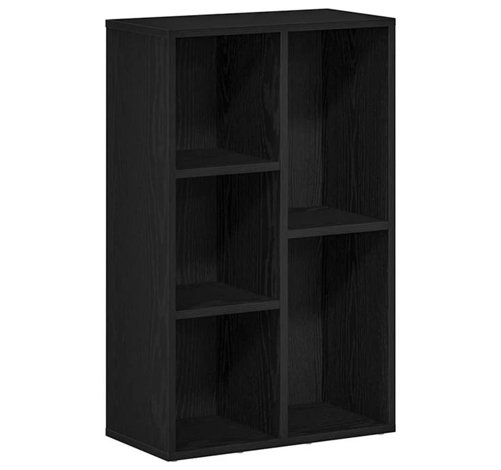 vidaXL Bücherregal Schwarz Eichen-Optik - Bild 2