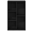 vidaXL Bücherregal Schwarz Eichen-Optik Bild 5
