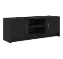 vidaXL TV-Schrank Schwarz Holzwerkstoff Industriestil Bild 2