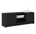 vidaXL TV-Schrank Schwarz Holzwerkstoff Industriestil Bild 4