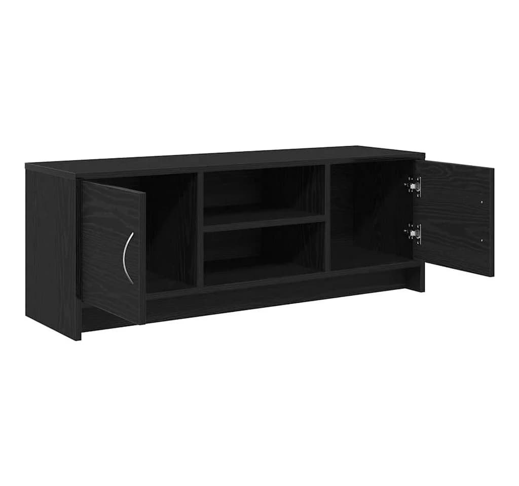 vidaXL TV-Schrank Schwarz Holzwerkstoff Industriestil - Bild 5