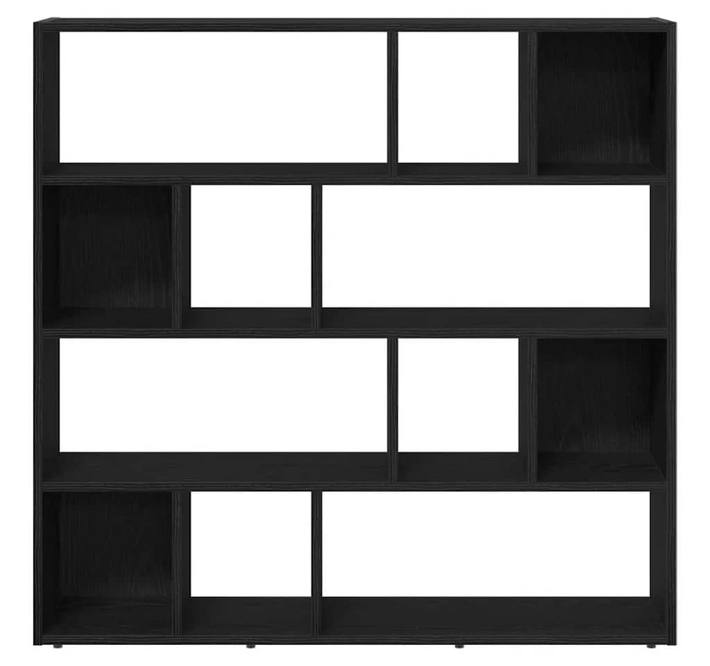 vidaXL Raumteiler Bücherschrank Eiche Schwarz - Bild 5