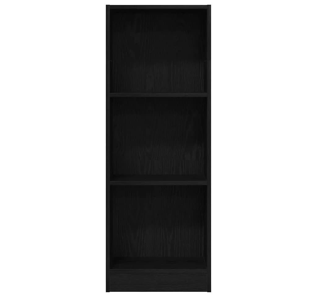 vidaXL Bücherregal Schwarz Eichen-Optik 40x24x109 cm Holzwerkstoff - Bild 4