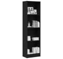 vidaXL Bücherregal Schwarz Eichen-Optik Holzwerkstoff Bild 3
