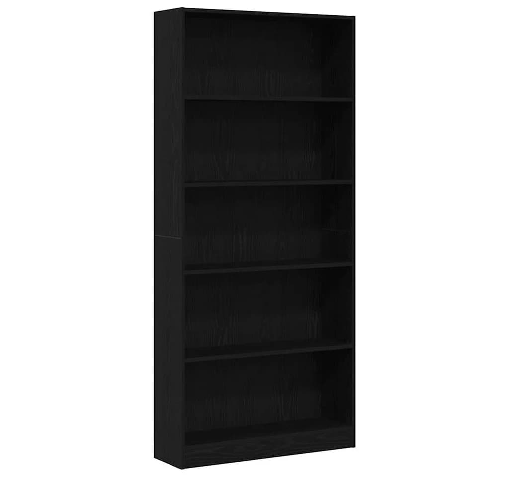 vidaXL Bücherregal Schwarz Eichen-Optik - Bild 2
