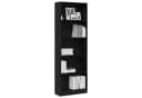 vidaXL Bücherregal Schwarz Eichen-Optik Holzwerkstoff Modern Bild 3