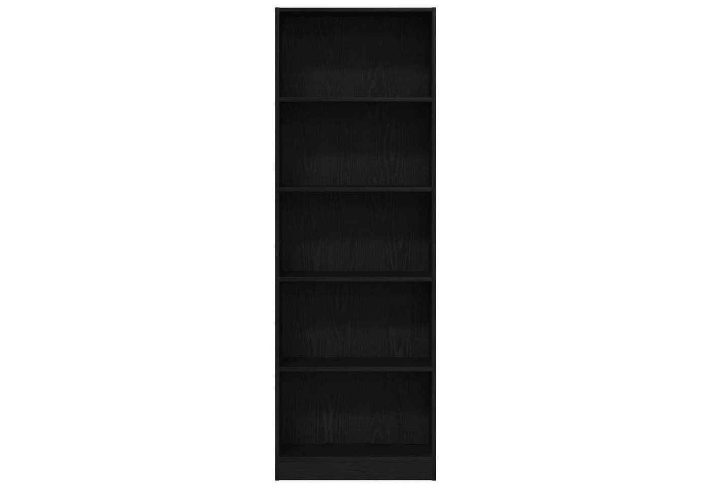 vidaXL Bücherregal Schwarz Eichen-Optik Holzwerkstoff Modern - Bild 5