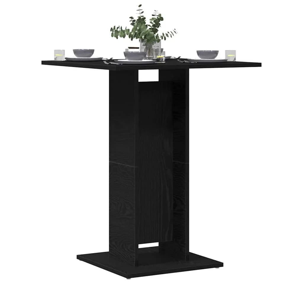vidaXL Bistrotisch Schwarz Eiche Holzwerkstoff Kompakt - Bild 4