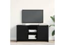 vidaXL TV-Schrank Schwarz Eichen-Optik Bild 1