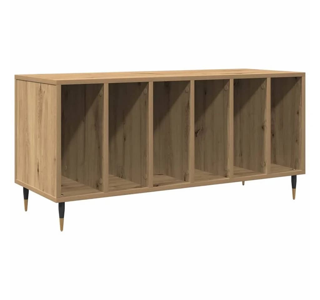 vidaXL Media-Regal Schallplattenschrank Artisan-Eiche - Bild 2