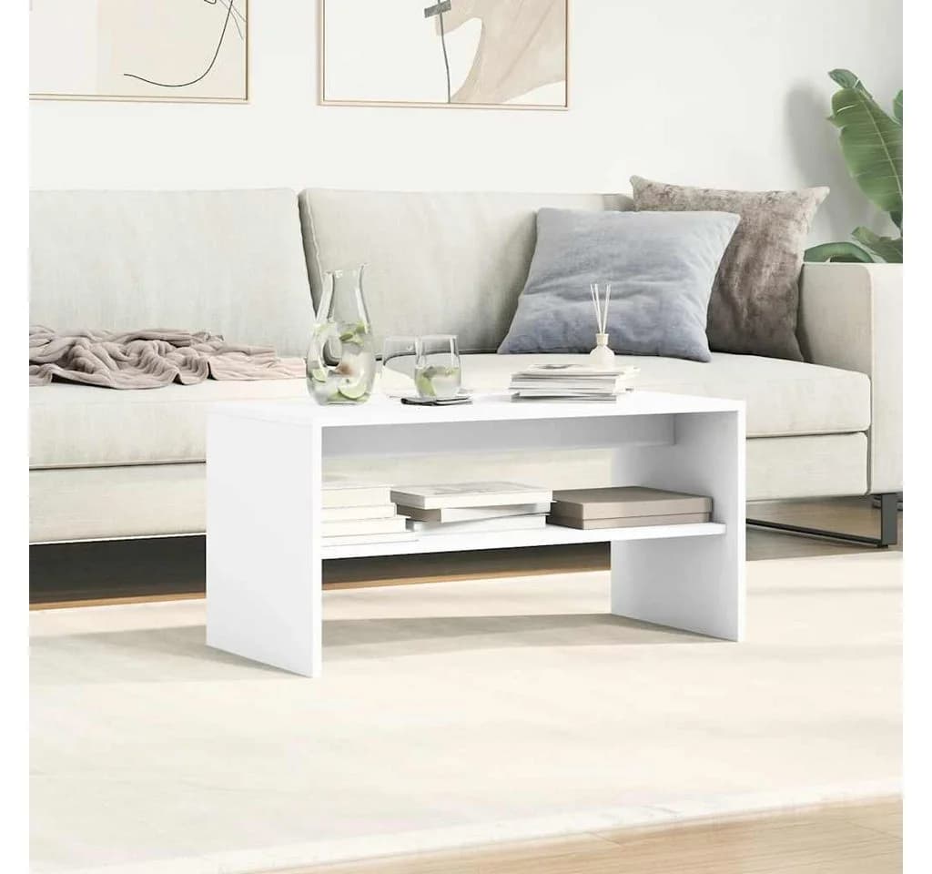 vidaXL TV-Schrank Weiß Holzwerkstoff - Bild 4