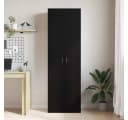 vidaXL Aktenschrank Büroschrank Schwarz Eiche Holzwerkstoff Bild 4