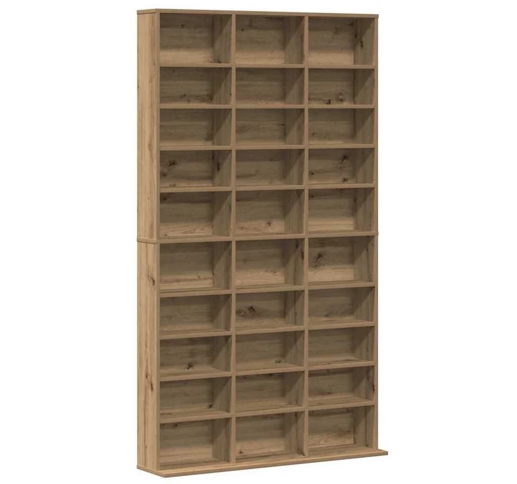 vidaXL CD-Regal Artisan-Eiche Modern Holzwerkstoff - Bild 2