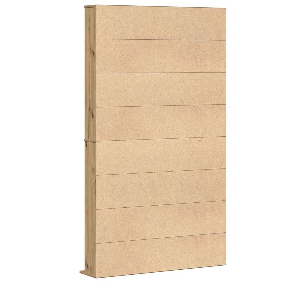 vidaXL CD-Regal Artisan-Eiche Modern Holzwerkstoff - Bild 5