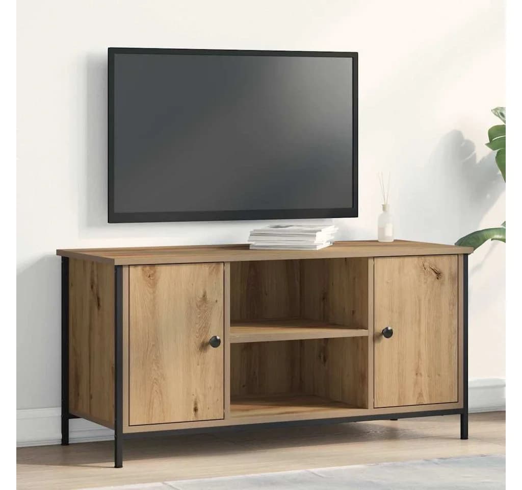vidaXL TV-Schrank Artisan-Eiche 100 x 40 x 50 cm Holzwerkstoff