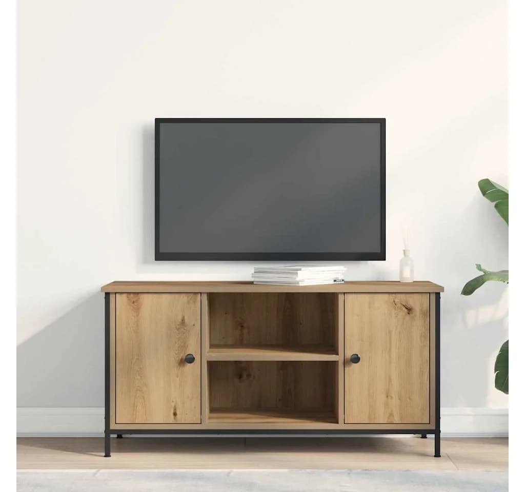 vidaXL TV-Schrank Artisan-Eiche 100 x 40 x 50 cm Holzwerkstoff - Bild 4