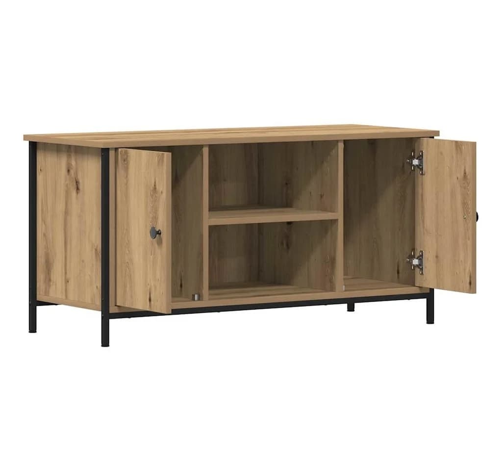 vidaXL TV-Schrank Artisan-Eiche 100 x 40 x 50 cm Holzwerkstoff - Bild 5