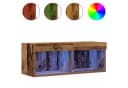 vidaXL TV-Schrank LED Altholz Holzwerkstoff Bild 4