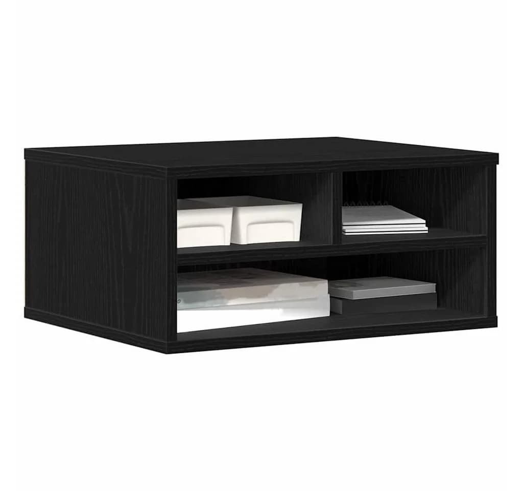 vidaXL Druckertisch Schwarz Eichen-Optik Moderner Ständer - Bild 3