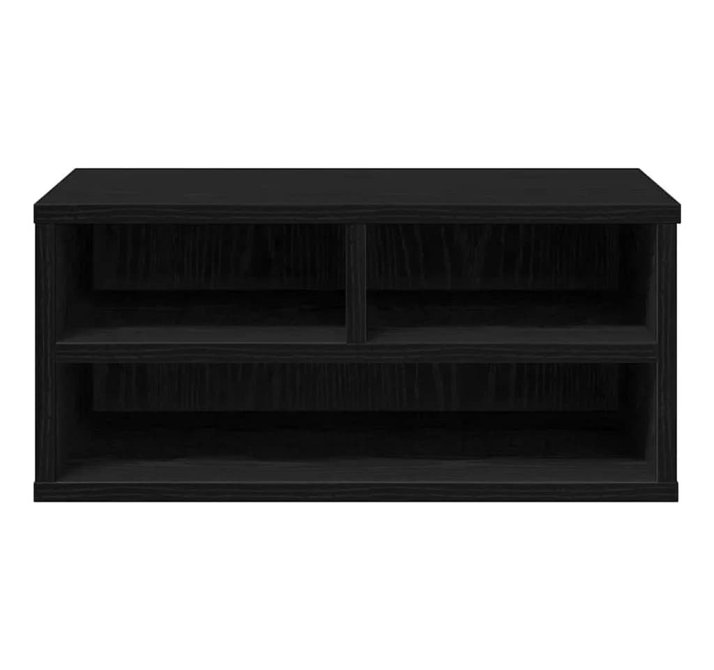 vidaXL Druckertisch Schwarz Eichen-Optik Moderner Ständer - Bild 5