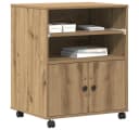 vidaXL Druckerständer Artisan-Eiche Modern Holzwerkstoff Bild 3