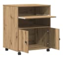 vidaXL Druckerständer Artisan-Eiche Modern Holzwerkstoff Bild 5