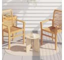 vidaXL Teppich ZIZUR Creme 150 x 80 cm Polypropylen Bild 1