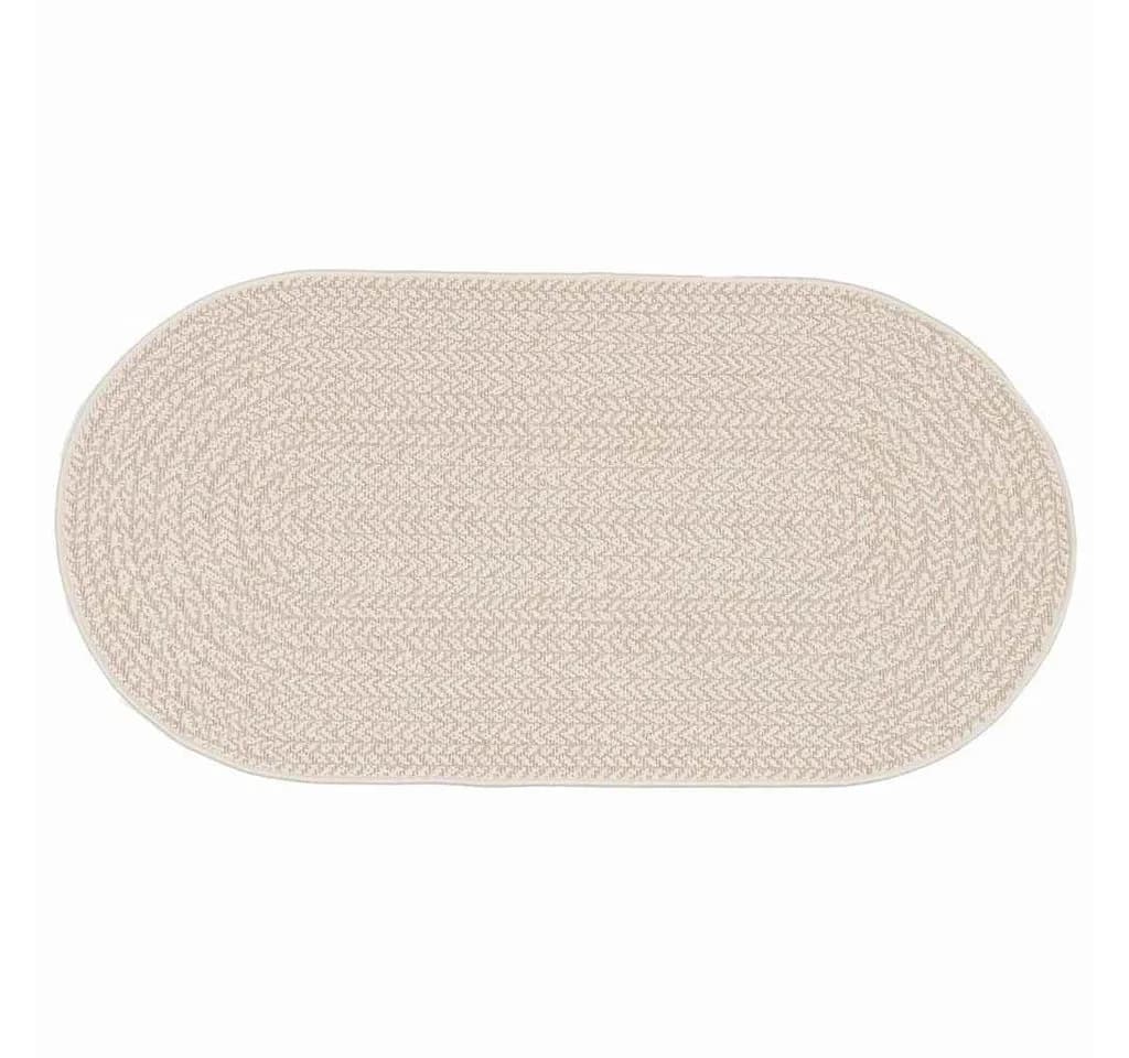 vidaXL Teppich ZIZUR Creme 150 x 80 cm Polypropylen - Bild 2