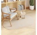 vidaXL Teppich ZIZUR Creme 150 x 80 cm Polypropylen Bild 3