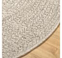 vidaXL Teppich ZIZUR Creme 150 x 80 cm Polypropylen Bild 4