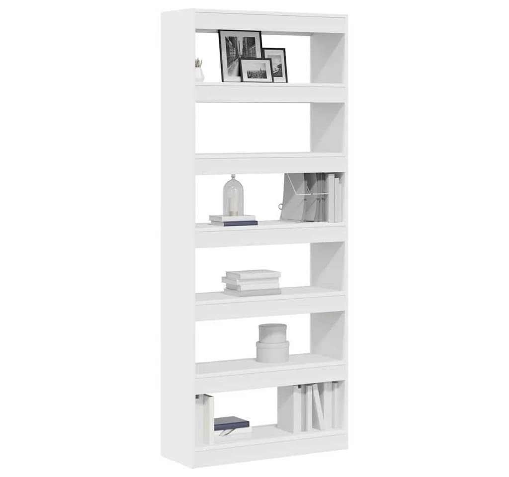 vidaXL Bücherregal Weiß Holzwerkstoff - Bild 3