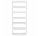 vidaXL Bücherregal Weiß Holzwerkstoff Bild 5
