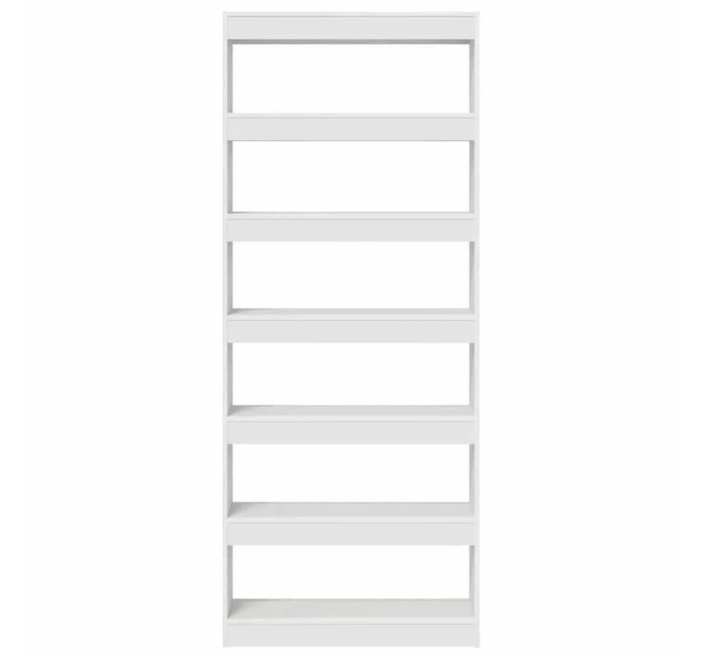 vidaXL Bücherregal Weiß Holzwerkstoff - Bild 5