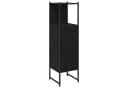 vidaXL Badezimmer-Set 3-tlg. Schwarz Holzwerkstoff Bild 5