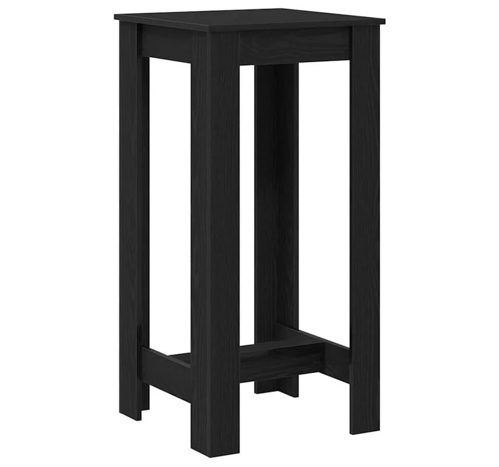 vidaXL Bartisch Schwarz Eichen-Optik Holzwerkstoff - Bild 2