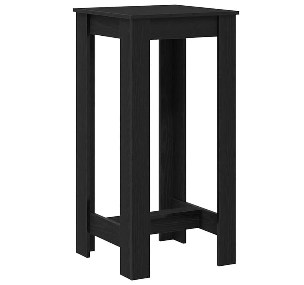vidaXL Bartisch Schwarz Eichen-Optik Holzwerkstoff - Bild 5