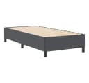vidaXL Boxspringbett Dunkelgrau Cordstoff Inkl. Lattenrost Bild 4